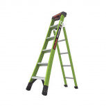 Escalera de Tijera Little Giant Ladder Systems King Kombo, Fibra de Vidrio, 1.8 Metros, hasta 170Kg