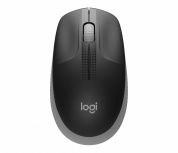 Mouse Logitech Óptico Logitech M190, RF Inalámbrico, 1000DPI, Gris