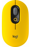 Mouse Logitech Óptico POP, Inalámbrico, Bluetooth, 4000DPI, Amarillo