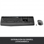Kit de Teclado y Mouse Logitech MK345, Inalámbrico, Negro (Español)