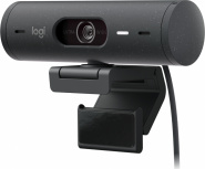 Logitech Webcam Brio 505, 4MP, 1920 x 1080 Pixeles, USB-C, Grafito