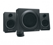 Sistema de bocinas 2.1 para computadora Logitech Z333 con subwoofer