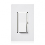 Lutron Atenuador de Luz Inteligente Diva, Blanco