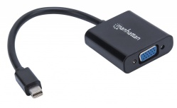 PCH Mayoreo ADAPTADOR MANHATTAN MINI DISPLAYPORT - VGA 151382