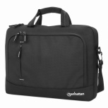 Manhattan Maletín de Poliéster PET Helsinki para Laptop 14.1", Negro