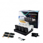 Kit Cámaras De Seguridad CCTV Meriva 1080p Full HD 4 Cámaras DVR 8CH +  Micrófono integrado y Full Color 24x7 Meriva MFC4008KIT