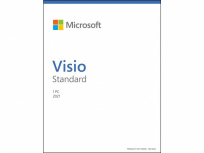 Microsoft Visio Standard 2021, 1 PC, Plurilingüe, Windows ― Producto Digital Descargable