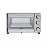 Midea Horno Eléctrico Tostador Multi-toaster 12 L, 1100W, Acero Inoxidable