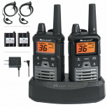 Midland Kit de 2 Radios Portátiles de 2 Vías X-Talker T290VP4, 22 Canales, Negro