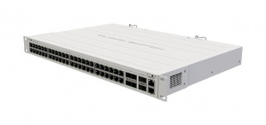 Switch MikroTik Gigabit Ethernet Cloud Router, 48 Puertos 10/100/1000Mbps + 4 Puertos SFP+ + 2 Puertos QSFP+, 336 Gbit/s - Administrable