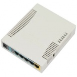 Router MikroTik Fast Ethernet RB951Ui-2HnD, Inalámbrico, 300Mbit/s, 5x RJ-45, 2.4GHz, Antena Interna 2.5dBi