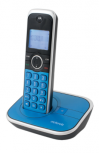 Motorola Teléfono Inalámbrico DECT GATE4800A , 20 Entradas, Altavoz, Azul