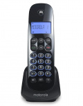 Motorola Teléfono Inalámbrico M750, Negro