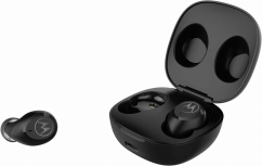 Motorola Audífonos Intrauriculares con Micrófono Buds Charge, Inalámbrico, Bluetooth, USB-C, Negro