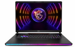 Laptop Gamer MSI Raider GE78HX 17" Quad HD, Intel Core i9-13950HX 4GHz, 64GB, 2TB SSD, NVIDIA GeForce RTX 4080, Windows 11 Home 64-bit, Inglés, Gris ― ¡Compra y obtén de regalo Star Wars Outlaws! Un código por cliente