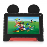 Tablet Multilaser para Niños Mickey 7", 32GB, Android 11 Go, Negro