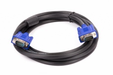 Naceb Cable VGA (D-Sub) Macho - VGA (D-Sub) Macho, 1.5 Metros, Negro/Azul