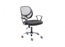 Nextep Silla NE-650S, Respaldo de Malla, Tela, Negro