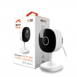 Nexxt Solutions Cámara de Seguridad IP Smart WiFi Domo IR para Interiores NHC-I710, Alámbrico/Inalámbrico, 2304 x 1296 Pixeles, Día/Noche 