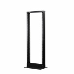 Nexxt Solutions Rack Abierto de 2 Postes 19'', 30U, hasta 1006kg, Negro