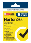 Norton 360 Deluxe, 5 Dispositivos, 1 Año, Windows/Android/Mac