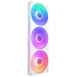 Ventilador NZXT F360 RGB Core, 360mm, 500 - 2400RPM, Blanco