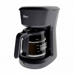 Oster Cafetera BVSTDCS12B, 12 Tazas, 1.8 Litros, Negro