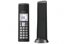 Panasonic Teléfono Inalámbrico DECT KX-TGK210, Altavoz, Negro