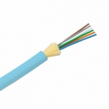 Panduit Cable Fibra Óptica de 6 Hilos, OM4, 50/900µm, Multimodo, Azul - Precio por Pie