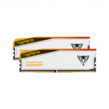 Kit Memoria RAM Patriot Viper Elite 5 RGB TUF Gaming Alliance DDR5, 6600MHz, 48GB (2x 24GB), ECC, CL36, XMP, Blanco