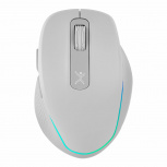 Mouse Ergonómico Perfect Choice Lumiere Pro, Inalámbrico, USB-C, 1600DPI, Blanco