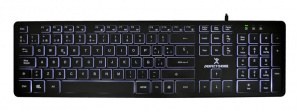 Teclado Perfect Choice PC-201304, Alámbrico, USB, Negro (Español), 