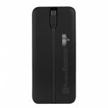 Cargador Portátil Perfect Choice Power Bank PC-241096, 10.000mAh, Negro