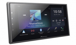 Pioneer Autoestéreo Multimedia DMH-Z6350BT, Bluetooth, FLAC/MP3/WMA/AAC, Bluetooth, USB, Negro