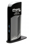 Plugable Docking Station UD-3900 USB 3.2, 2x USB 3.2, 4x USB 2.0, 1x HDMI, 1x DVI, Negro