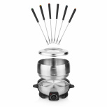 Princess Olla para Fondue RVS Deluxe, 2L, 6 Personas, Acero Inoxidable