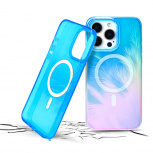 Prodigee Funda Pampas para iPhone 16 Pro, Azul