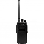 PTT PRO Radio de dos Vías PRO 2000, UHF, 16 Canales, Negro