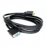 Redleaf Cable VGA (D-Sub) Macho - VGA (D-Sub) Hembra, 5 Metros, Negro