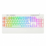 Teclado Gamer Redragon Shiva K512 RGB, Teclado Membrana, Alámbrico, Blanco (Español)