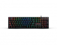 Teclado Gamer Redragon Shrapnel K589 RGB, Teclado Mecánico, Switch Blue LP, Alámbrico, Negro (Español)