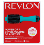 Revlon Cepillo Secador Salon One-Step, Negro/Azul