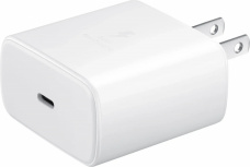 Samsung Cargador de Pared EP-TA845XWEGUS, 45W, 1x USB-C, Blanco