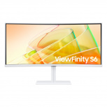 Monitor Curvo Samsung ViewFinity S65TC LED 34", 3440x1440 Ultra Wide Quad HD, FreeSync, 100Hz, HDMI/DisplayPort, Bocinas Integradas, Blanco