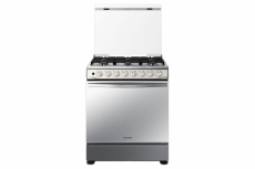 Samsung Estufa y Horno de Gas 30" NX52T5412MS, 6 Quemadores, Espejo/Acero