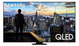 Samsung Smart TV QLED Q80C 98", 4K Ultra HD, Negro