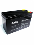 Saxxon Batería de Respaldo CBAT8AH, 12V, Negro, para DSC/CCTV/Control de Acceso