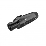 Seetronic Conector Speakon Hembra - Speakon Hembra, 4 Polos, Negro