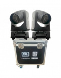 SL Prolight Proyector de Luz Beam 230, 230W, 14 Colores + Blanco, 2 Piezas