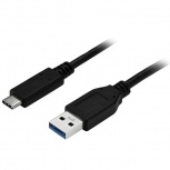 StarTech.com Cable Adaptador USB A Macho - USB C Macho, 1 Metro, Negro